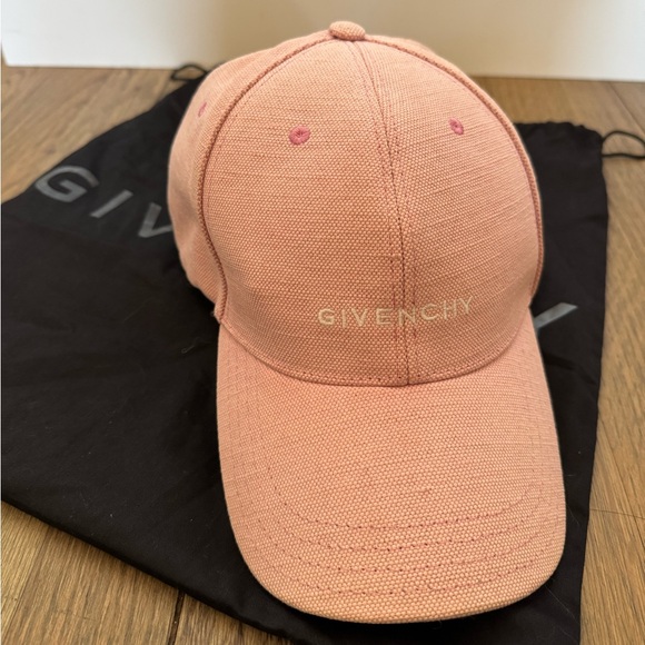 Givenchy Bright Pink Curved Cap - Picture 5 of 5